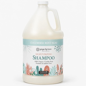 image:imageGinger Lily Farms Botanicals Shampoo 128oz Island TranquilityCucumber Mint Bliss